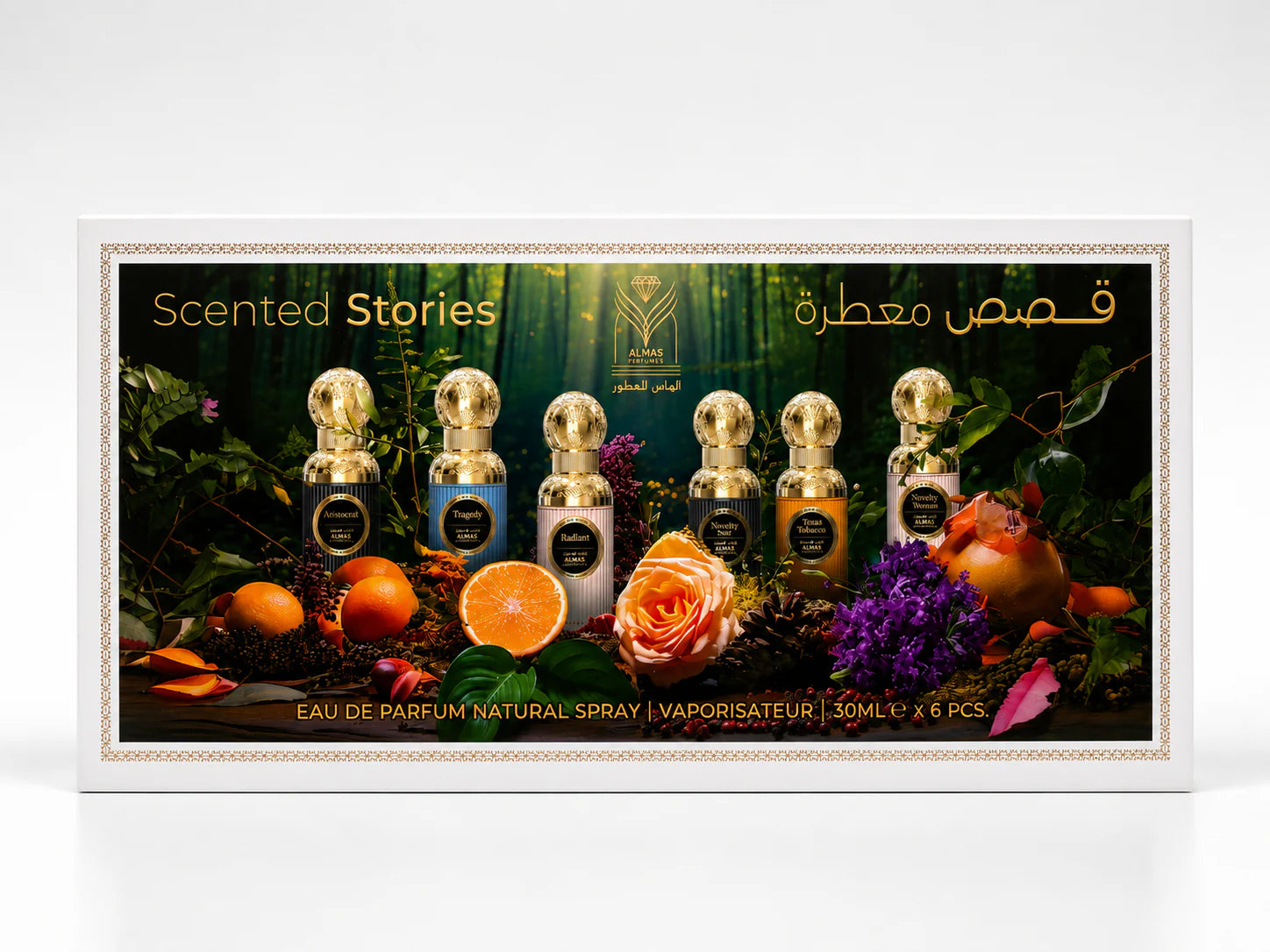 Gift Set Almas Six Scents – Collection of 6 Unisex Perfumes 30 ml